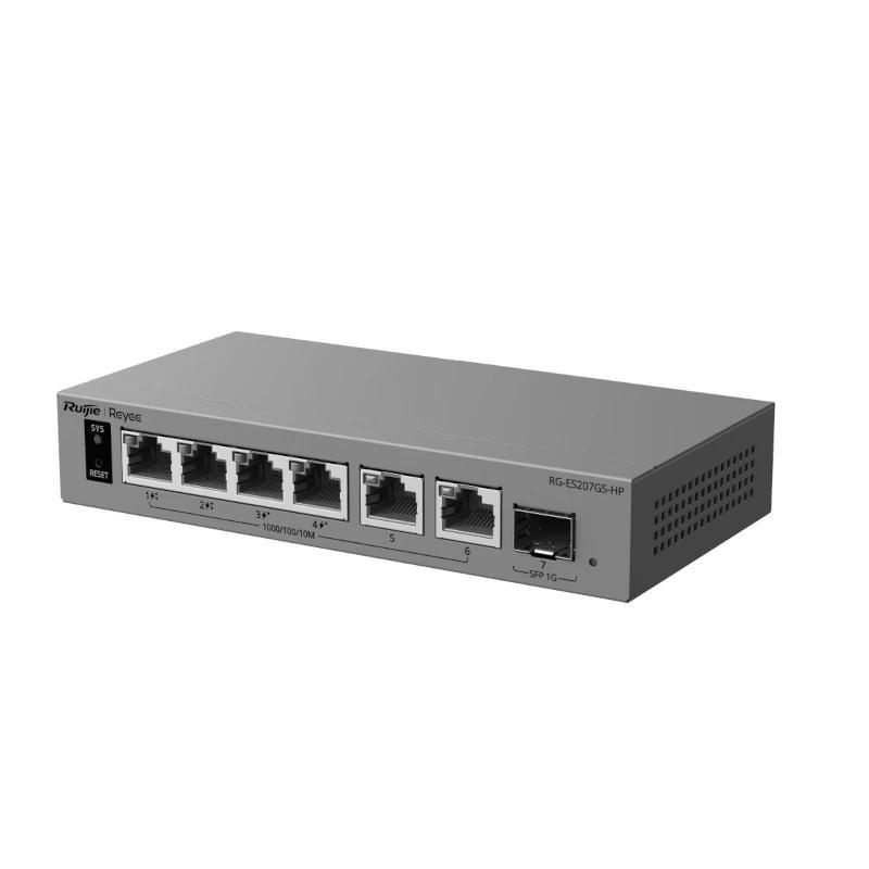 Reyee RG-ES207GS-HP Switch Cloud 2P PoE++ 2P PoE+