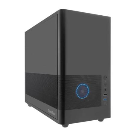 Coolbox Caja Matx USB-C 3.2 G1 F.Metal S/Fte Negra