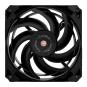 Coolbox Gaming Ventilador V12 PWM AUX 12Cm Negro