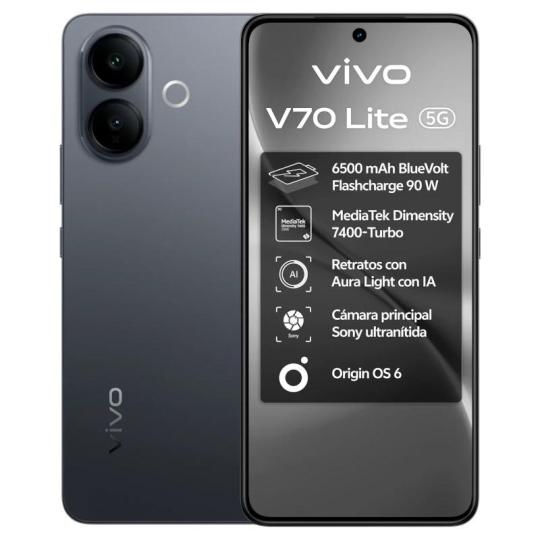 VIVO V70 Lite 5G 6.77" 6Gb 128Gb Black