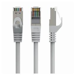 Gembird Latiguillo S/FTP Cat.6A LSZH 3mts Gris