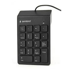 Gembird Teclado Numérico por cable USB Negro