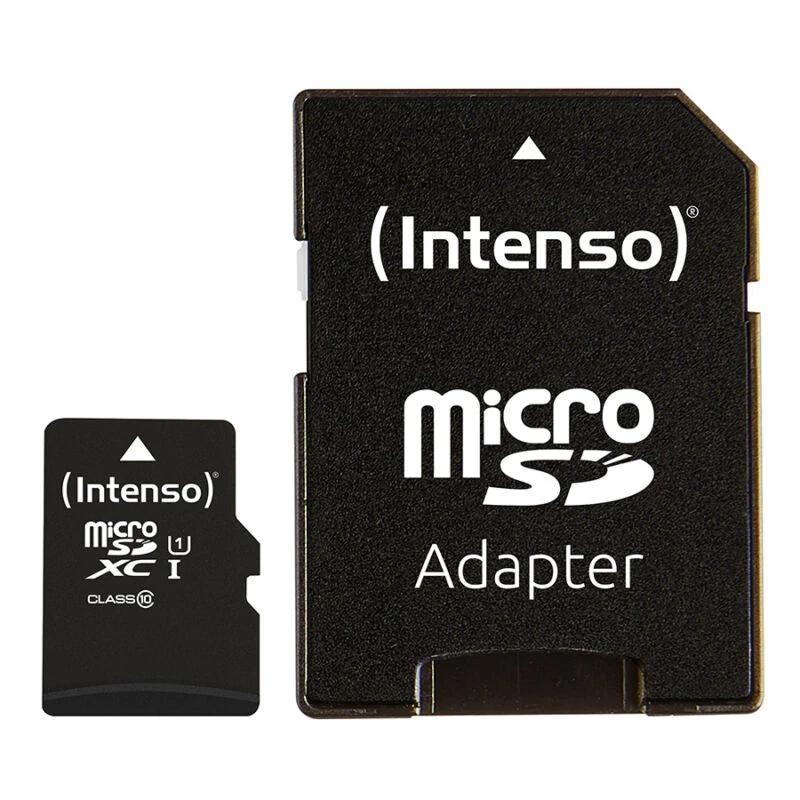 Intenso Micro SD UHS-I Premium 64Gb c/adap Pack 3