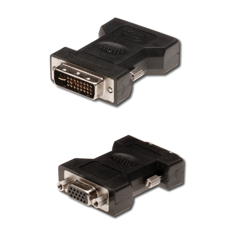 Ewent Adaptador  DVI-I 24+5 macho A VGA-F