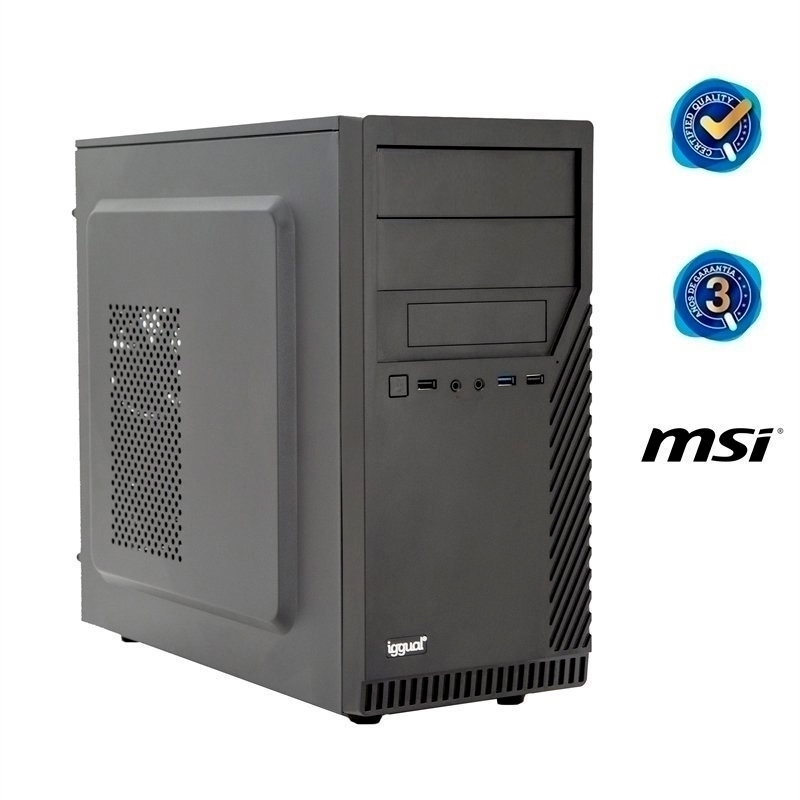 iggual PC ST PSIPCH512 i3-10100 8GB 240GB sin SO